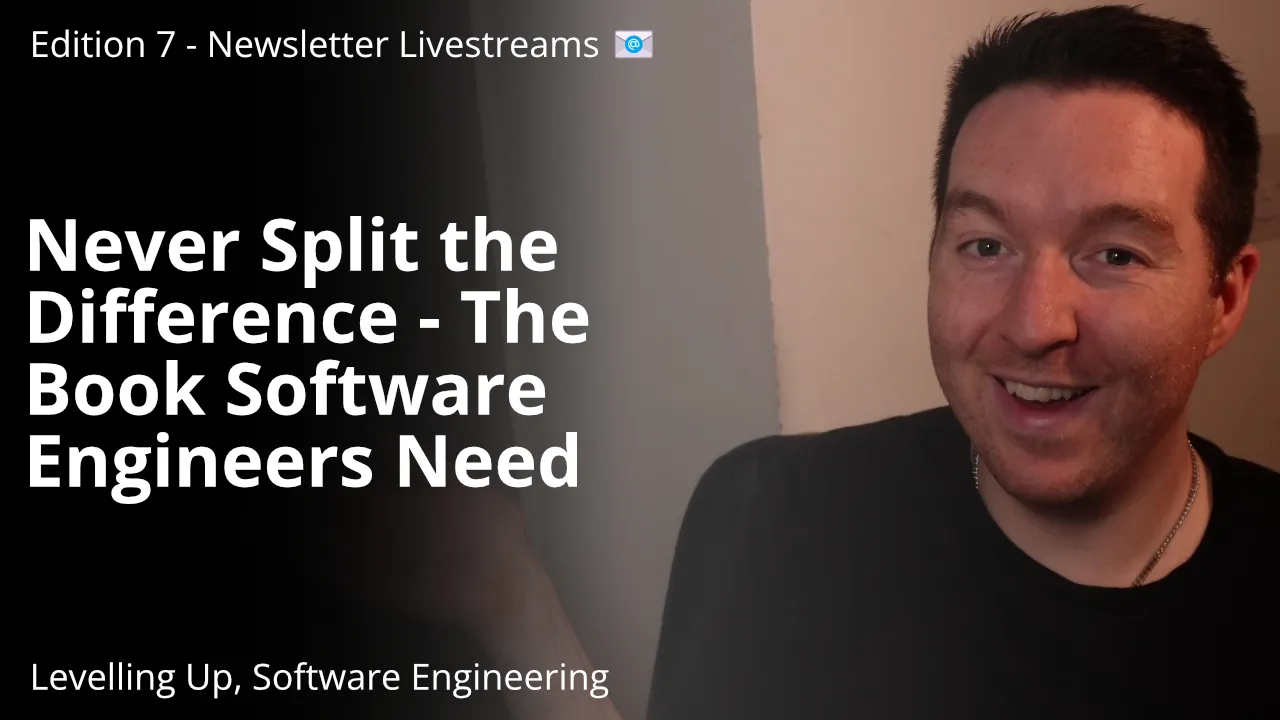 Most software engineers wind up in mediocre situations because they simply can't negotiate. Their deals are lose-lose when they think they're win-win